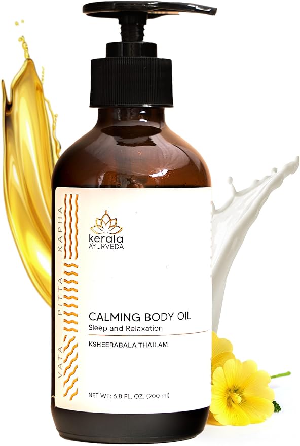 Kerala Ayurveda Calming Body Oil by KeralaAyurveda