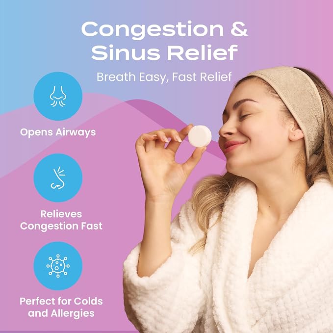 Body Restore Shower Steamers Aromatherapy 6 Pack - Image 3