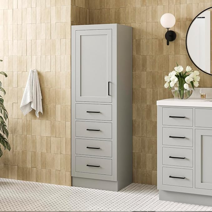 ARIEL Hepburn Bathroom Storage Cabinet by Ariel