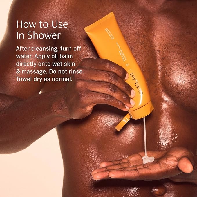 CYKLAR In-Shower Oil Balm. Sacred Santal Scented Hydrating Body Moisturizer - Image 5