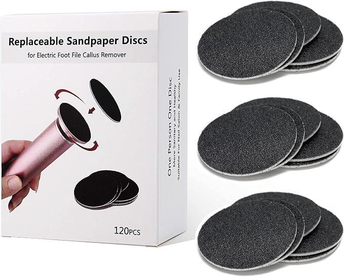 120pcs Replaceable Sandpaper Refill Discs - Image 9