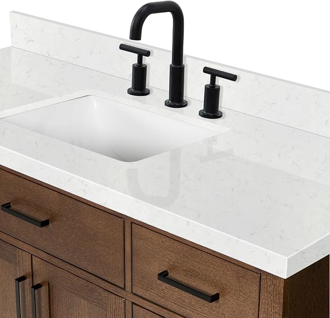 ARIEL Hepburn 66 Inch Single Rectangular Sink Bathroom Vanity - Image 15