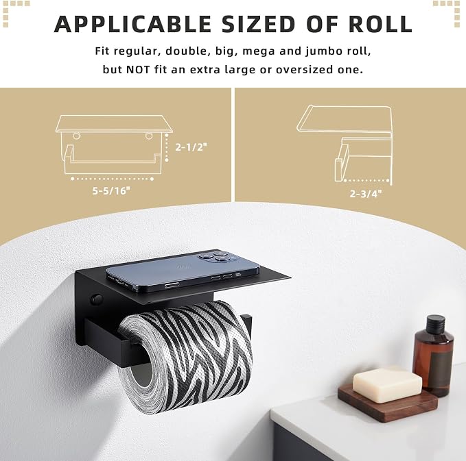 Angle Simple Toilet Paper Holder - Image 7