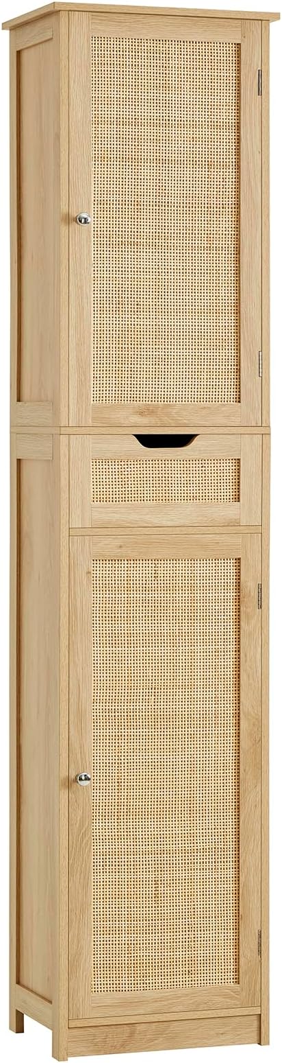 Iwell Tall Narrow Storage Cabinet by IWELL