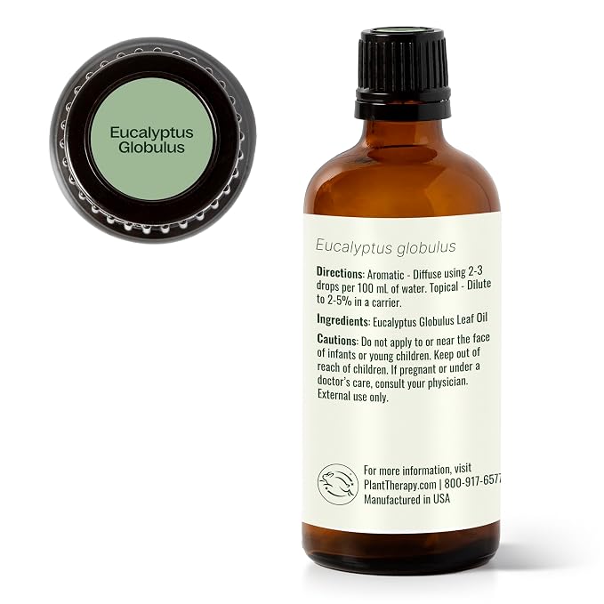 Plant Therapy Eucalyptus Globulus Essential Oil 100 mL - Image 7