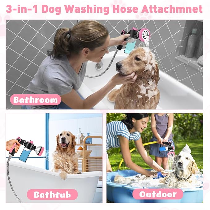 Dog Shower Attachment for Bathroom & Bathtub - Image 2