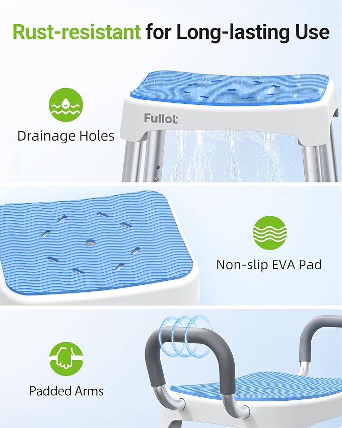 Widened Shower Chair for Inside Shower - Image 7