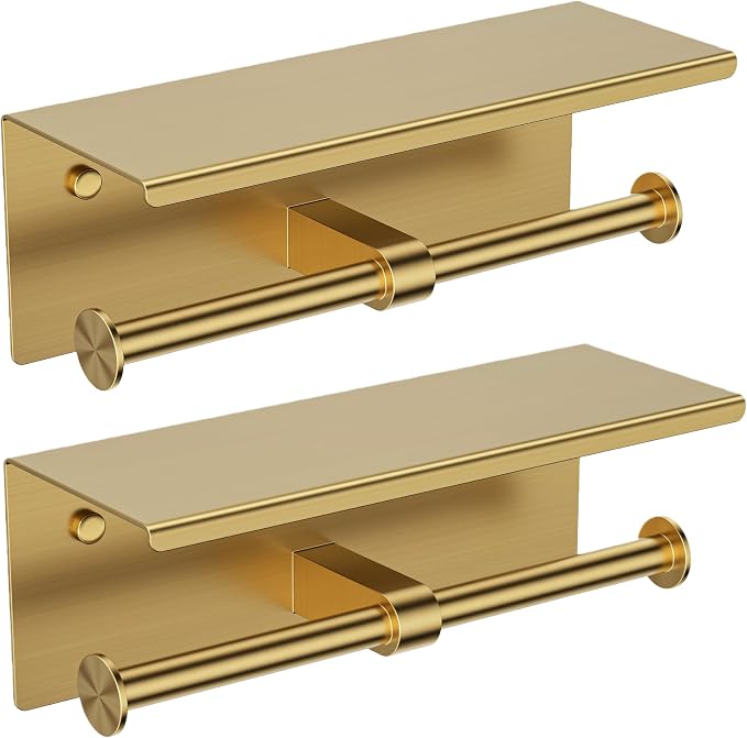FORIOUS Double Toilet Paper Holder by FORIOUS