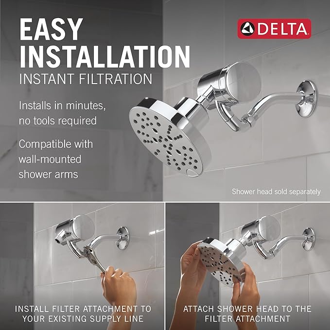 Delta Faucet Clarifi Premium Shower Filter Attachment - Image 5