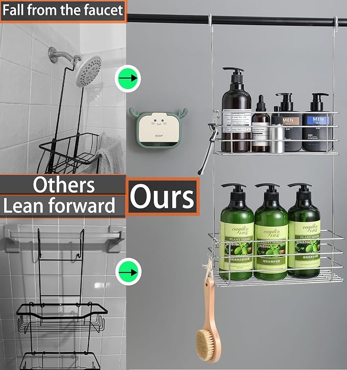 Hanging Shower Rack Shower Caddy - Image 3