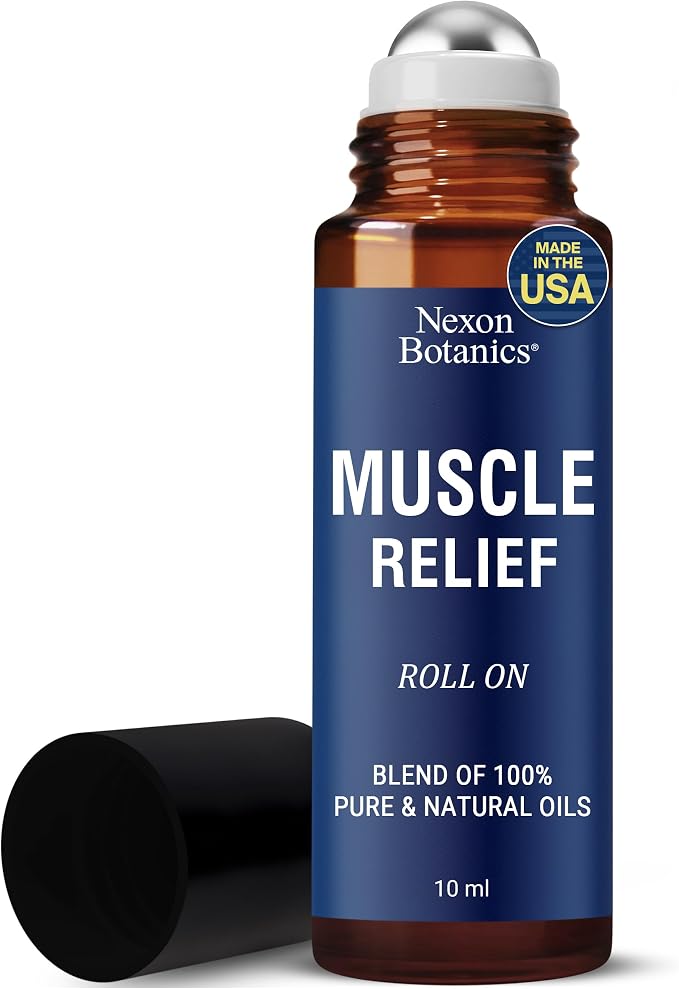 Muscle Relief Essential Oil Roll-On 10 ml by NexonBotanics
