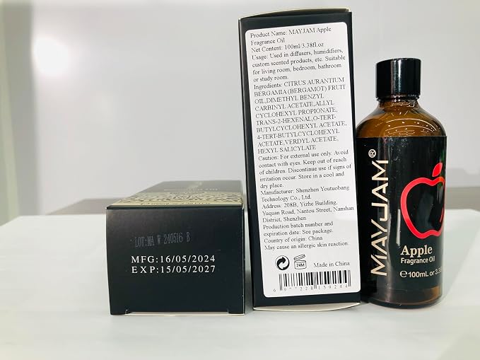 MAYJAM 100ML/3.38FL.OZ Apple Fragrance Oils - Image 9