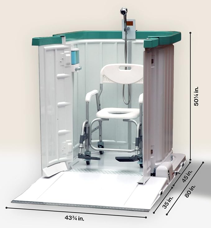 Portable Wheelchair Shower - Image 2