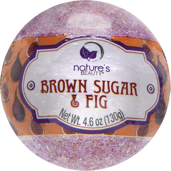 Nature's Beauty Brown Sugar & Fig Bath Bomb Multi-Pack - Image 2