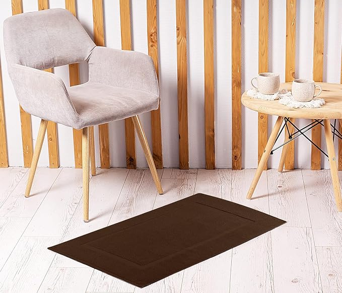 Utopia Towels Cotton Banded Rug, Bath Mats, Not a Bathroom Rug, 21 by 34 Inches - Image 7