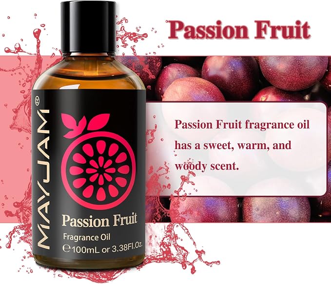 MAYJAM 100ML/3.38FL.OZ Passion Fruit Fragrance Oils - Image 4