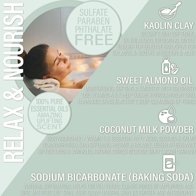 Luxiny Vegan Milk Bath Soak Made - Image 3
