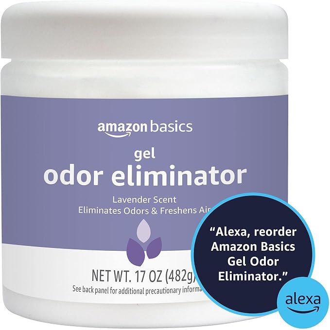 Amazon Basics Gel Odor Eliminator, Activated Charcoal, 17 Oz - Image 7
