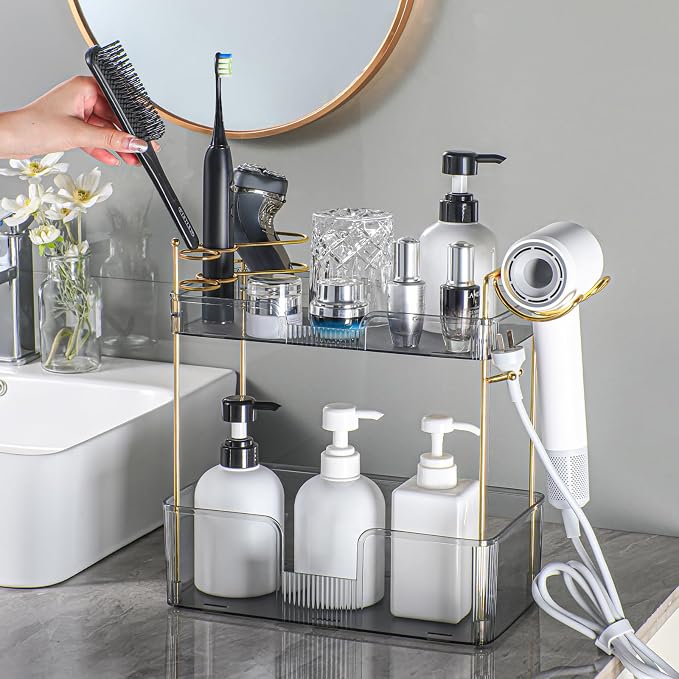 2 Tier Bathroom Counter Organizer - Image 5