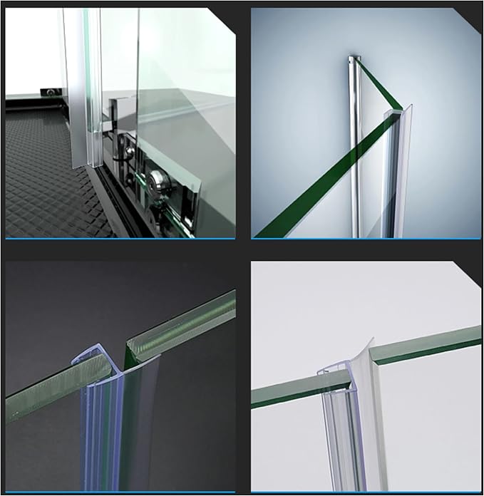Side Seal Strip for Shower Door Sweep Stop Shower Leaking, Total Length 78.75″ - Image 4