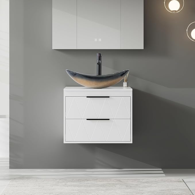 eclife 24" Floating Bathroom Vanities - Image 3