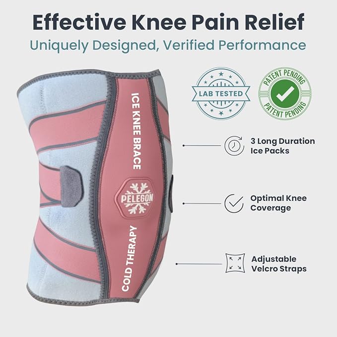 Knee Ice Pack Wrap - Image 2
