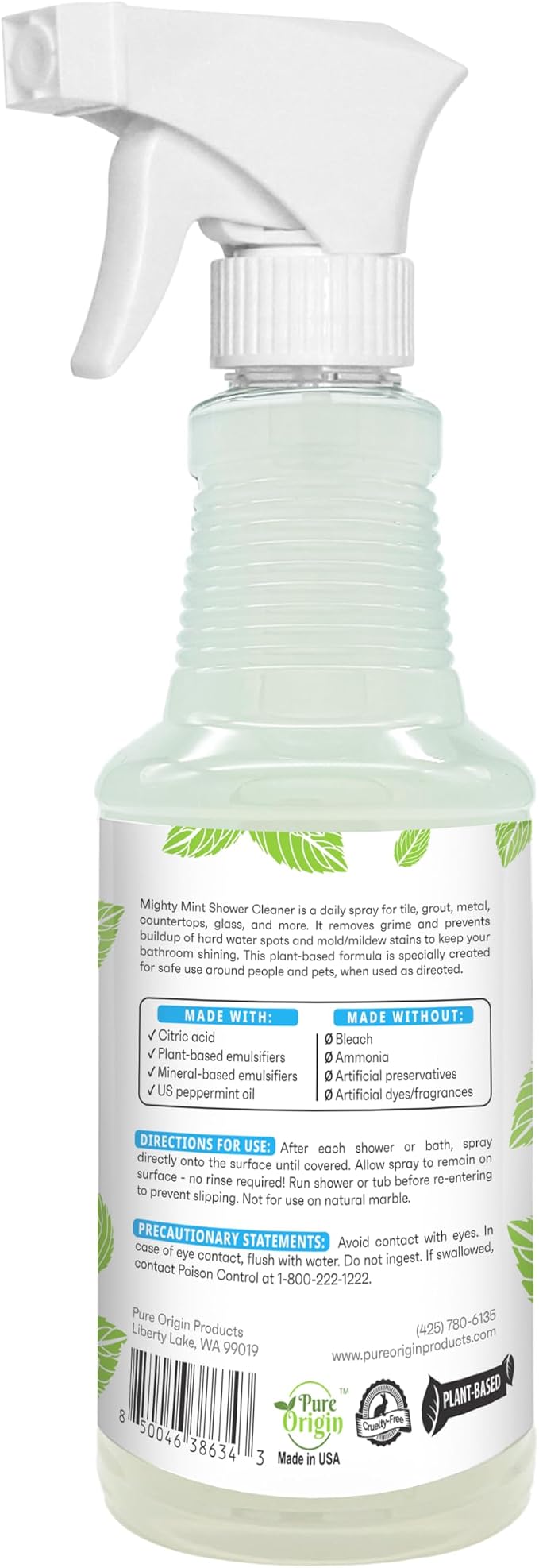 Mighty Mint Shower Cleaner, Daily Spray - Image 7