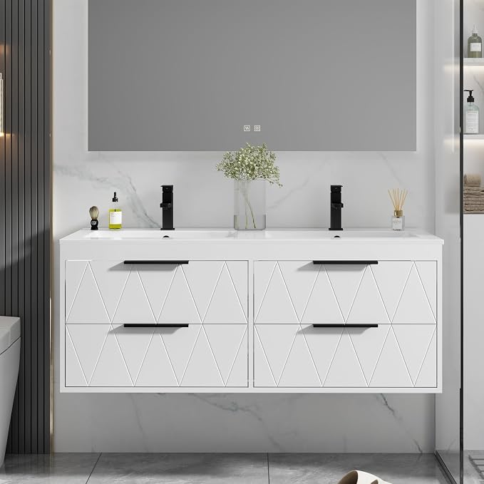 eclife 48" Bathroom Vanities Cabinet by eclife