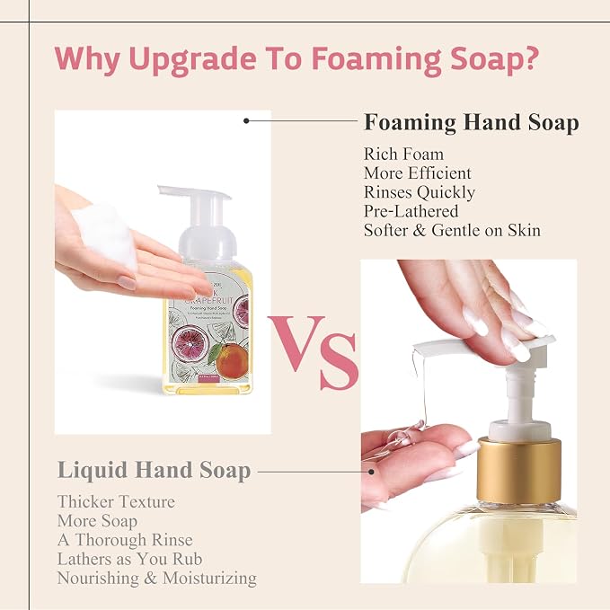 ROMIIE ZOI Foaming Hand Soap Refill Gift Set – 3 Pack *33.8 Fl Oz - Image 4