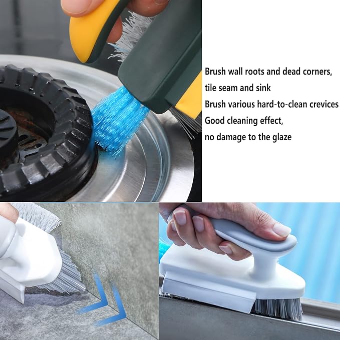Grout and Corner Scrubber Brush - Image 2