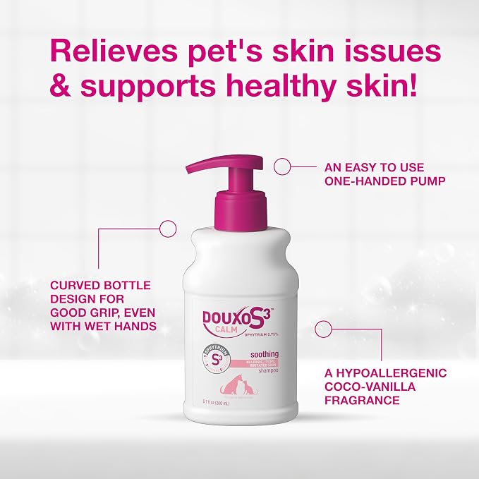 Douxo S3 Calm Shampoo, Contains 0.75% Ophytrium, - Image 5