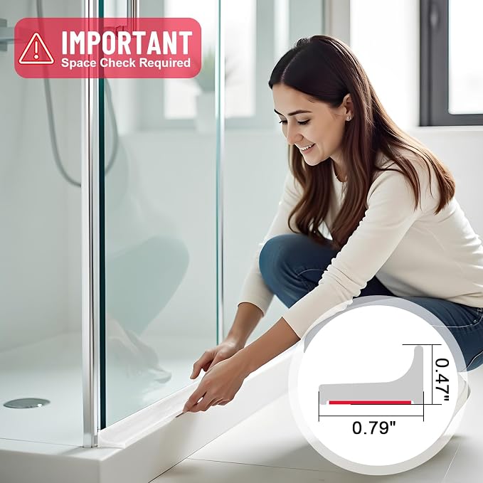 Shower Threshold Water Dam Guard - Image 4