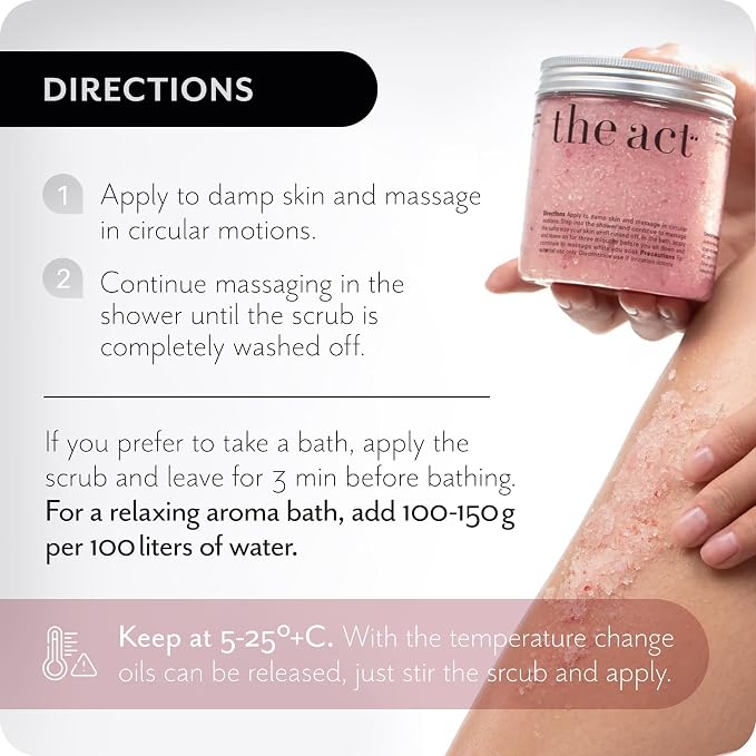 THE ACT Detox Organic Body Scrub - Image 4
