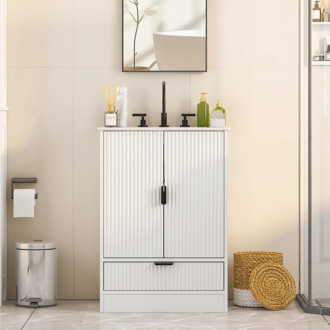 Freestanding Bathroom Vanity by Mepplzian