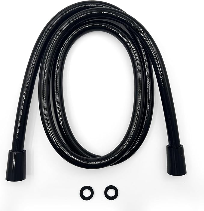 Replacement Shower Hose for RV Camper 6in Flexible & Kink-Free Heavy Duty PVC by DSRTLP