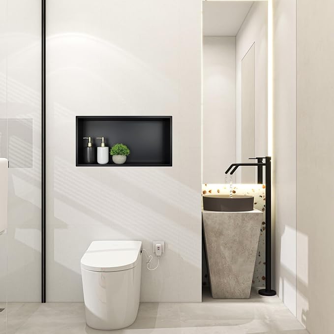 12" X 24" Shower Niche Insert Tile Ready, Niche - Image 6