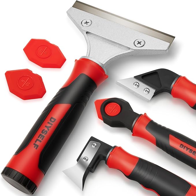 DIYSELF Caulking Tool, 4 in 1 Caulk Remover Tool by DIYSELF