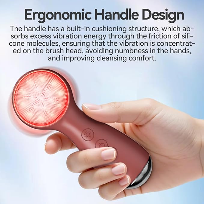 Colorful LED Silicone Face Wash Brush - Image 8