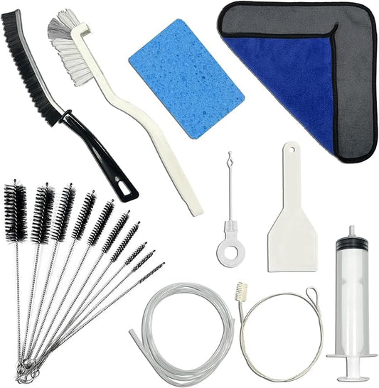 Refrigerator Drain Cleaning Tools Set, Fridge Water Line Cleaner Brush by Unknown