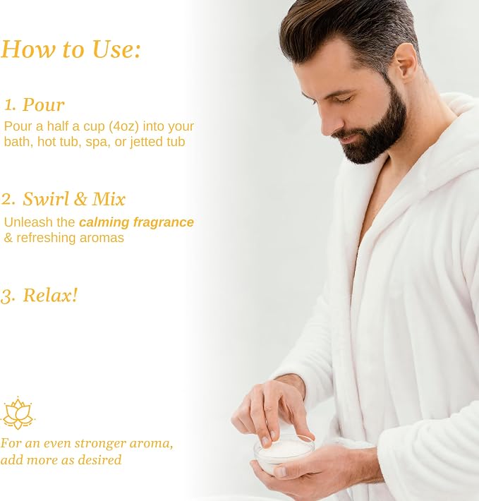 Relax Spa & Bath, Epsom & Dead Sea Salts, Aromatherapy Bath Salts - Image 7