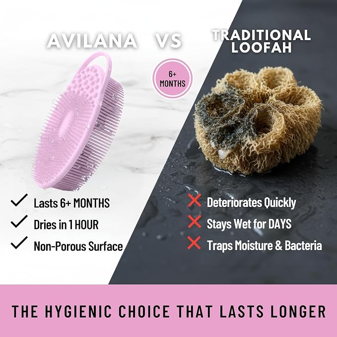 Silver Infused Exfoliating Body Scrubber - Image 3