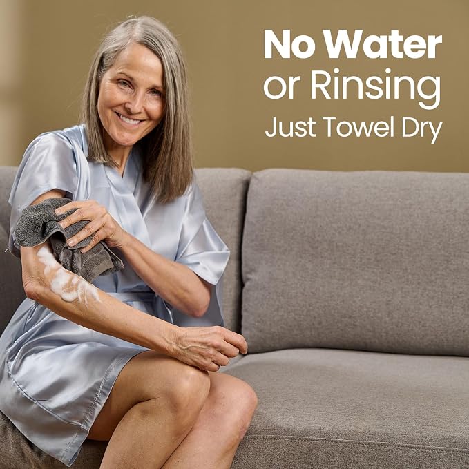 Scrubzz No Rinse Body Wash for Elderly, Rinse Free Cleansing Foam, Waterless - Image 3