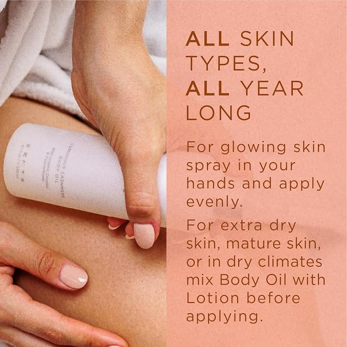 Zents Luminous Cashmere Body Oil | Moisturizing Body Oil - Image 5