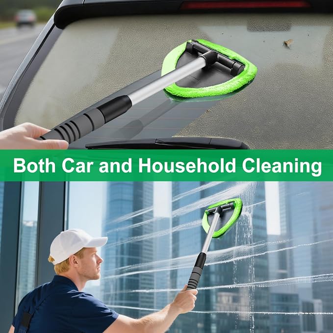 XINDELL Windshield Cleaner Tool – Car Interior Window Cleaning Kit - Image 5