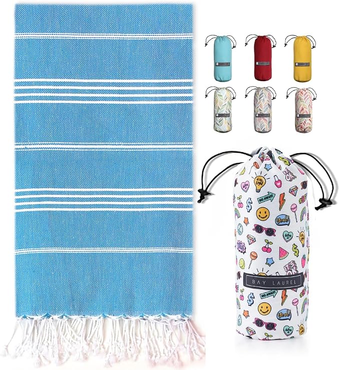 BAY LAUREL Turkish Beach Towel by BayLaurel