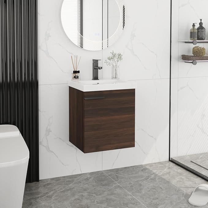 18" Floating Bathroom Vanity by Unknown
