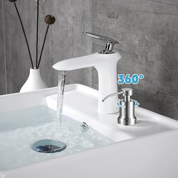 Foaming Soap Dispenser for Kitchen Sink, Kitchen Bathroom Soap Dispenser Pump - Image 5