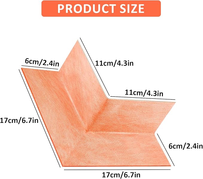 4 Pack Outside Waterproofing Corner Shower Membrane Corner Shower Seamless - Image 2