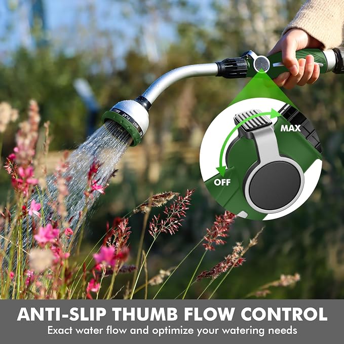 RESTMO Watering Wand Heavy Duty, Metal Garden Hose Wand - Image 3
