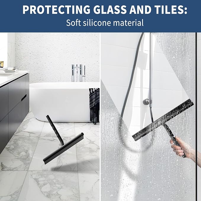 ecooe Silicone Shower Squeegee - Image 9